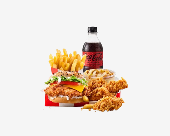 Wicked Zinger Box Large Buddy (With Colonel Burger)