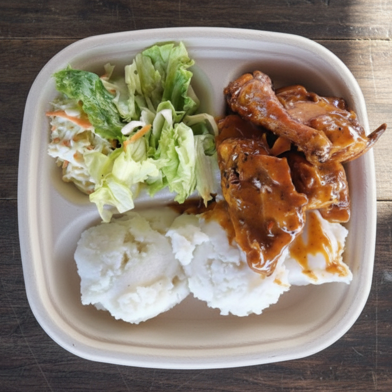 Half Chicken Plate