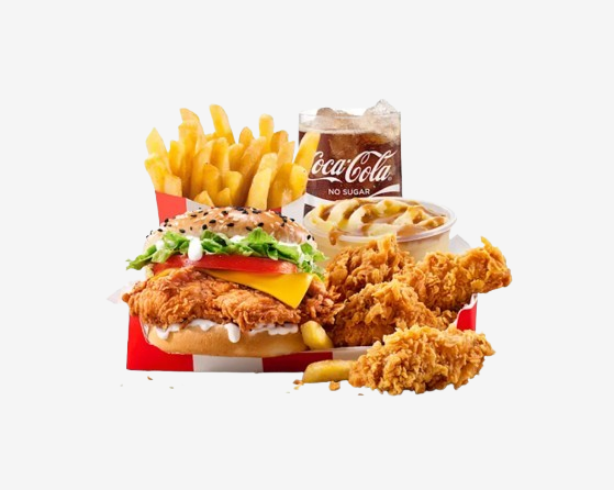 Wicked Zinger Box (With Colonel Burger)
