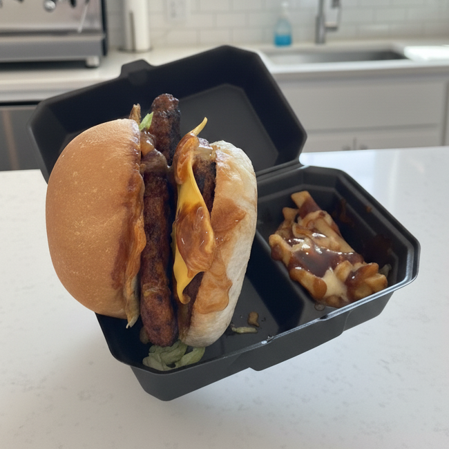 Baddie Double - Double Patty (Beef and Boneless Pork Rib)