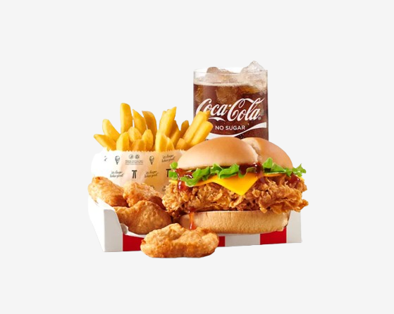 Nugget Box With Sweet Chilli Dip