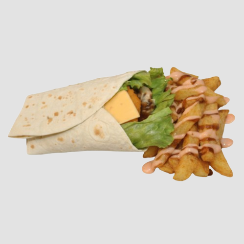 Chicken Patty Wrap